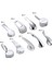 Musluk Kartuşu Kolu Krom Kaplama Mutfak Musluk Aksesuarları Havza Mikser Dokunun 35MM/40MM Makara Musluk Için Dekoratif Kapak-13. Kolu 40# - Kolu 13 40# (Yurt Dışından) 3
