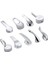 Musluk Kartuşu Kolu Krom Kaplama Mutfak Musluk Aksesuarları Havza Mikser Dokunun 35MM/40MM Makara Musluk Için Dekoratif Kapak-13. Kolu 40# - Kolu 13 40# (Yurt Dışından) 4