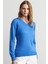 Çetinkaya Miyamira V Yaka Triko Koyu Mavi 1