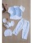 Erkek Bebek Yelekli Papyonlu Mevlit Takımı Lüks Özel Gün ve Mevlütlük Süslü Set 0 - 3 Ay STL6410 2