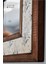 El Yapımı Masif Ahşap & Desenli Mermer Çerçeveli Duvar Aynası - 024.1 - 34x34 cm 4