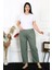 Kadın Pamuklu Büyük Beden Alt Pijama 27493 1