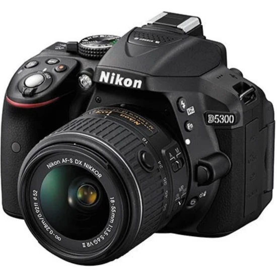 Nikon D5300 + 18 x 55 mm Lens Slr Fotoğraf Makinesi