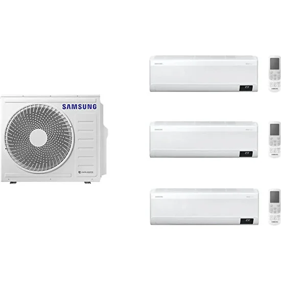 Samsung Wind Free Multi 1+3 AJ080TXJ3KH/EA 9+12+18 Iç 8 Kw Dış Ünite