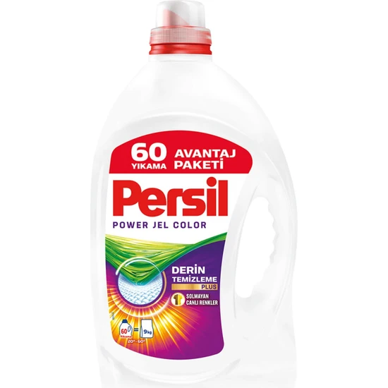 Persil Sıvı Çamaşır Deterjanı Power Jel Color 3900 ml
