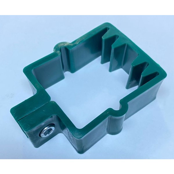 Svs Panel Çit Kelepçe (Klips) Yeşil 50X50MM Ebatlarında Çinko