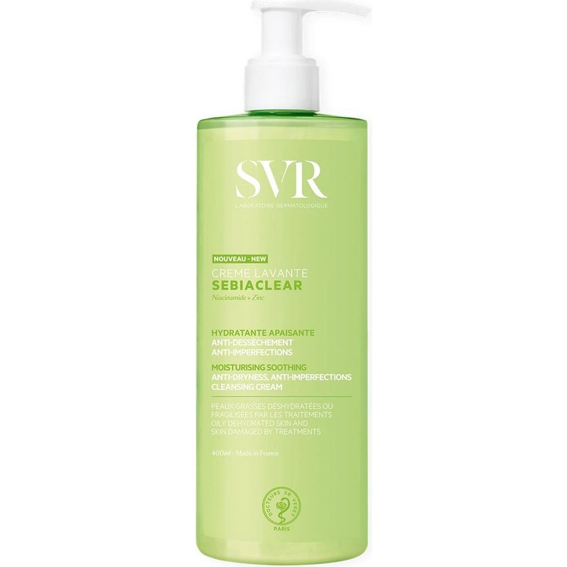 Svr Sebiaclear Creme Lavante 400 ml 3662361003372