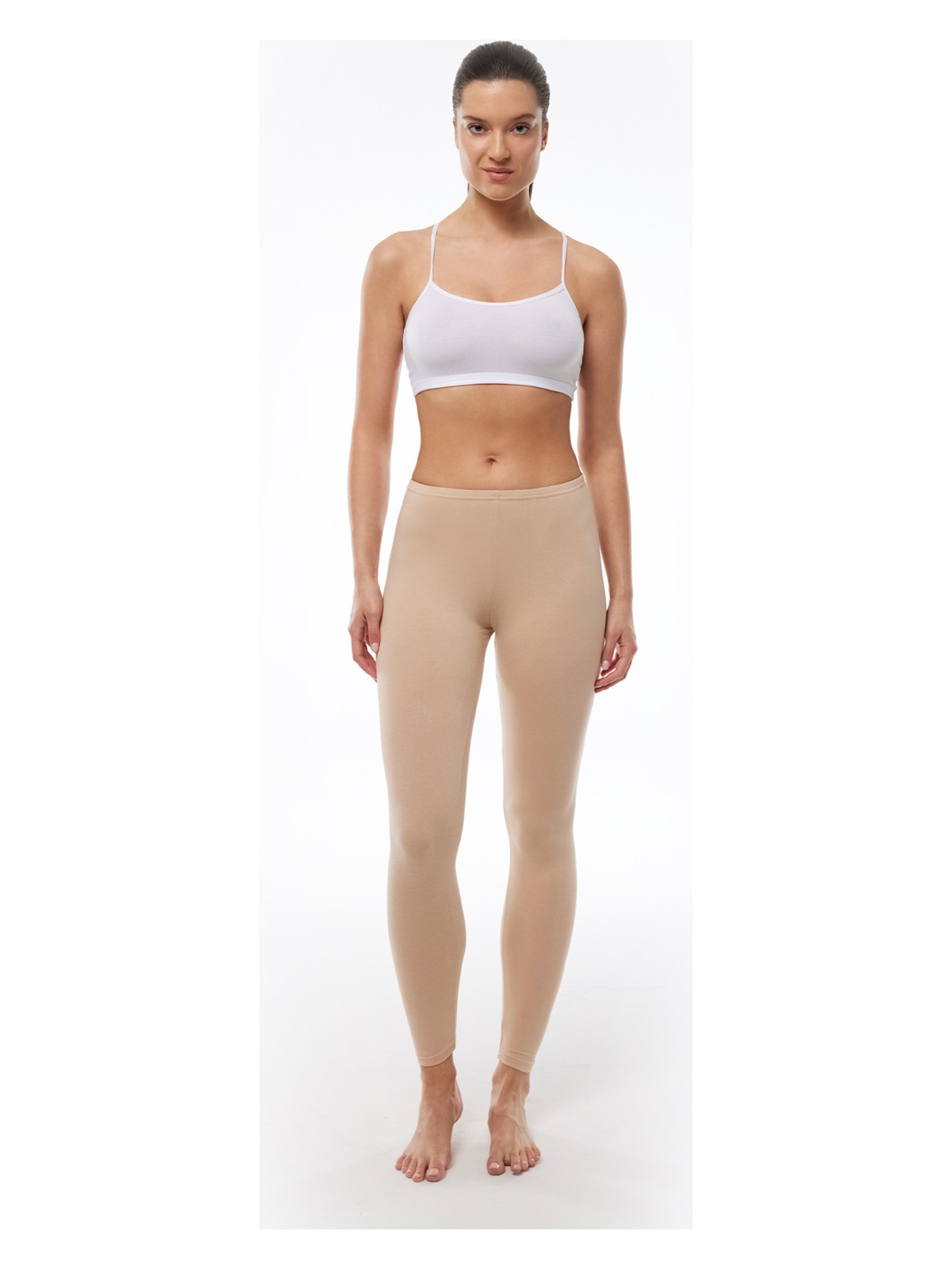 Malabadi Kadın Lacivert Modal Uzun Tayt 190 - Görsel 5