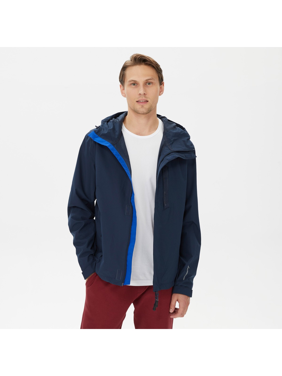 Nautica Erkek Lacivert Su Kaydırma Özellikli Yağmurluk J37560T.4NV - Görsel 6