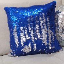 Yılmaz Home Pullu Payetli Dekoratif Kırlent Kılıfı