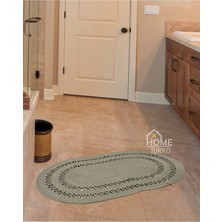 Home Turko Hasır, Kilim, Paspas, Jüt Yolluk, Siyah Desenli, Kolidor, Balkon, Mutfak, Halısı, Dekoratif Paspas