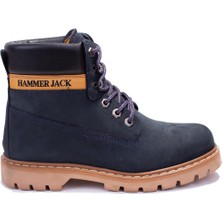 Hammer Jack 10216600 Petrol Ortopedik Günlük Unisex Deri Bot