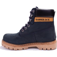 Hammer Jack 10216600 Petrol Ortopedik Günlük Unisex Deri Bot