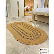 Home Turko Yıkanabilir Hasır, Kilim/paspas, Yolluk, Desenli, Kolidor, Balkon, Mutfak, Halısı, Dekoratif Paspas