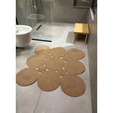 Home Turko Jüt Kilim, Paspas, Mutfak Halısı, Banyo Paspası, Kilim, Halı, Oturma Odası Halısı, Balkon Paspası