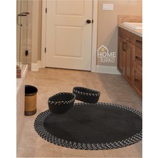 Home Turko Jüt, Hasır, Paspas, Banyo Paspası, Banyo Paspas Takımı Banyo Sepeti, Düzenleyici Banyo Paspası