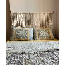 Zuviel Deco Makrome Yatak Başlığı, Baza Başlığı