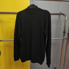 Deseo Boutique Erkek Siyah Renk Esnek Rahat Yumuşak Kazak