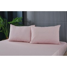 Doqu Home Colourful Yastık Kılıfı 50 x 70 cm - Pudra