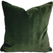 Arasta Design 2'li Kırlent Kılıfı, Düz Renk Kadife Kırlent Kılıfı, 43X43CM