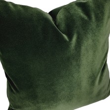 Arasta Design 2'li Kırlent Kılıfı, Düz Renk Kadife Kırlent Kılıfı, 43X43CM