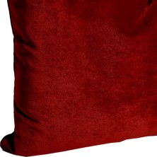 Arasta Design 2'li Kırlent Kılıfı, Düz Renk Kadife Kırlent Kılıfı, 43X43CM