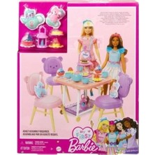 Barbie HMM65 My First Barbie - Ilk Barbie Bebeğim Çay Partisi Oyun Seti