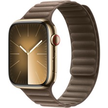 MobaxAksesuar Apple Watch 44/45/46/49mm Kordon FineWoven İnce Dokuma Manyetik Baklalı 2/3/4/5/6/se/7/8/9/10/11/ultra