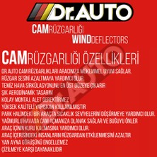 Dr.Auto Chevrolet Cruze 2008-2017 Cam Rüzgarlığı 4lü