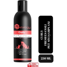 Petelogy Curly Fresh Parfümlü Pet Şampuanı 250 ml