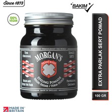 Morgan's Pomade Styling Pomade Slick Extra Firm Hold - Extra Sert Tutucu Şekillendirici Pomad 100 gr