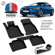 S-Dizayn S-Dizayn Bmw 4 Serisi F36 Grand Coupe 4D Havuzlu Paspas 2013 ve Üzeri A+Kalite