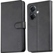 Xshop Oneplus Nord Ce3 5g / Oppo K11 5g Pu Deri Cep Telefon Kılıf Slim Fit Kabuk Stand Cüzdan Telefon Kapağı (Yurt Dışından)