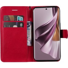 Xshop Oppo RENO10 5g / RENO10 Pro 5g Pu Deri Cüzdan Telefon Kılıfı Stand Kapağı (Yurt Dışından)