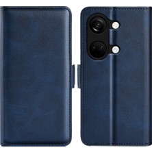 Xshop Oneplus Nord 3 5g Buzağı Dokusu Stand Kapağı, Pu Deri + Tpu Cüzdan Telefon Kılıfı (Yurt Dışından)