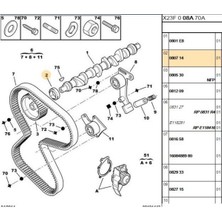 SKT Eksantrik Keçesi Cıtroen Berlingo Jumper Xsara (SKT040747V-080714)