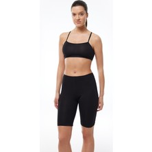 Malabadi Kadın Siyah 2 Li Paket Dizüstü Modal Tayt 112