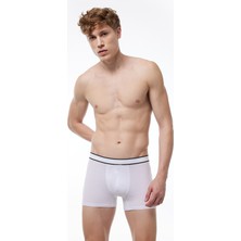 Malabadi Erkek Karışık Renk 5 Li Pamuk Elastan Boxer 5M075