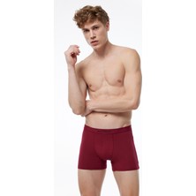 Malabadi Erkek Bordo Pamuk Elastan Boxer 075