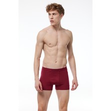 Malabadi Erkek Bordo Pamuk Elastan Boxer 075