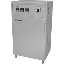 Norkven NTREGSRV33075AP 275/450V 75KVA Regülatör 75KVA Servo Mikro Işlemcili, %100 Yerli, 2 Yıl Garantili, Aşırı Akım, Gerilim Koruma Üniteli