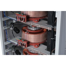 Norkven NTREGSRV33075AP 275/450V 75KVA Regülatör 75KVA Servo Mikro Işlemcili, %100 Yerli, 2 Yıl Garantili, Aşırı Akım, Gerilim Koruma Üniteli