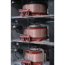 Norkven NTREGSRV33075AP 275/450V 75KVA Regülatör 75KVA Servo Mikro Işlemcili, %100 Yerli, 2 Yıl Garantili, Aşırı Akım, Gerilim Koruma Üniteli