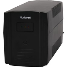 Norkven NM1200VA Eco Line Ups 2ADET 12VOLT 7AH Kuru Tip Akü 5 Yıl Ömür Beklentili