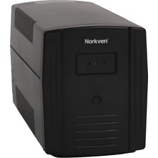 Norkven NM1200VA Eco Line Ups 2ADET 12VOLT 7AH Kuru Tip Akü 5 Yıl Ömür Beklentili