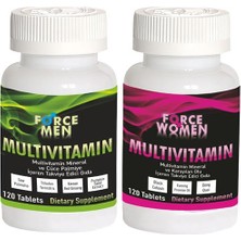 Force Nutrition Force Men Multivitamin Force Women Multi Vitamin 2li Set