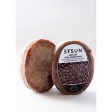 Efsun Doğal Süngerli Kahve Özlü Sabun, Kahve Sabunu, Süngerli Banyo Sabunu 135 Gr.
