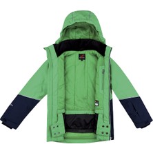 Hannah Anakin Jr Çocuk Kayak Mont Classic Green-Dress Blue