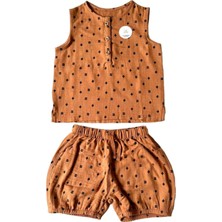 Babies Design Store Alesha Dixon Organik Müslin Alt Üst Şortlu Takım