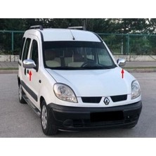 Alminox Oto Renault Kangoo Ayna Kapağı 2 Prç. Abs. Krom 2004-2007